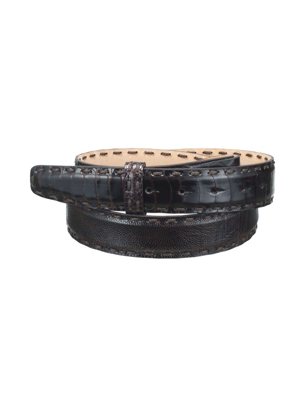 Ceinture en patte d'autruche Ceintures