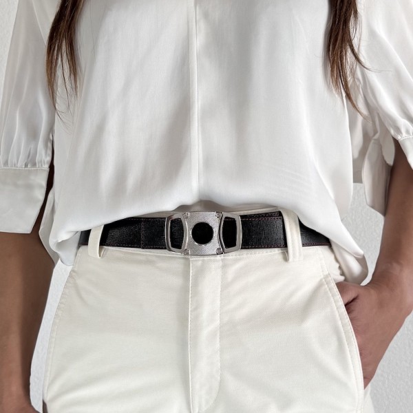 Boucle Coupe Cigare - Accessoire Gentleman - Compatible Hermès Ninamarina Boucles de ceintures