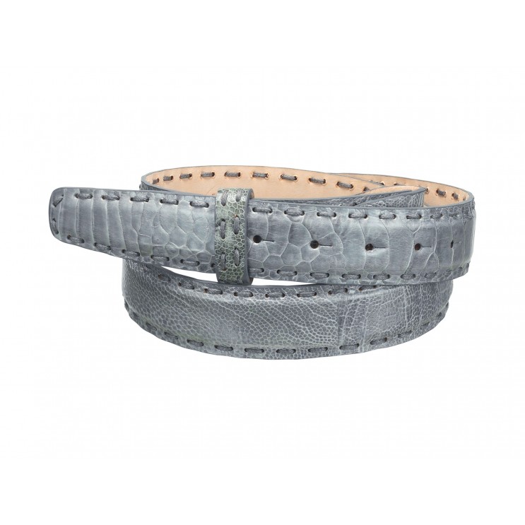 Ceinture en patte d'autruche