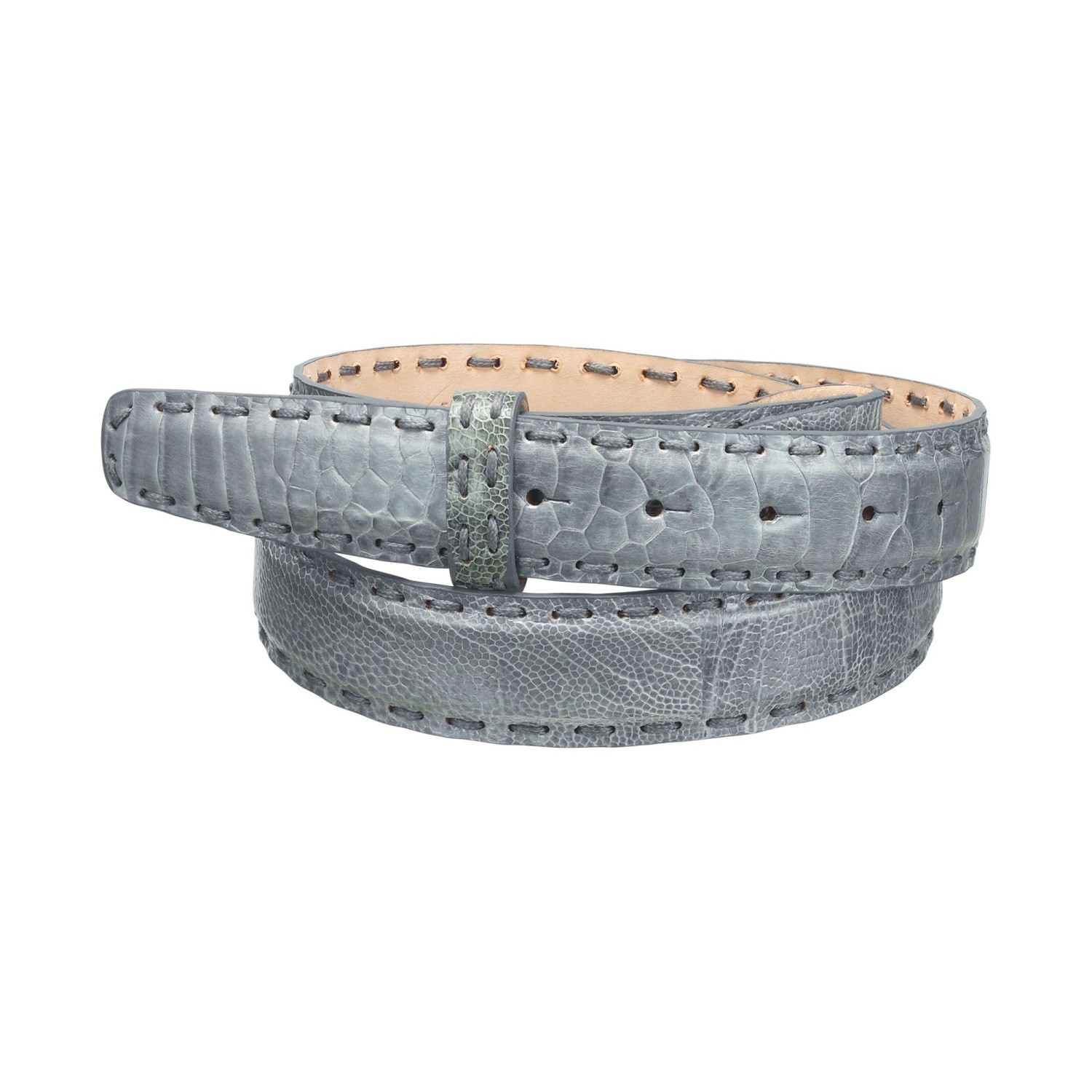 Ceinture en Patte d'Autruche Véritable Accueil