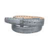 Ceinture en patte d'autruche Ceintures