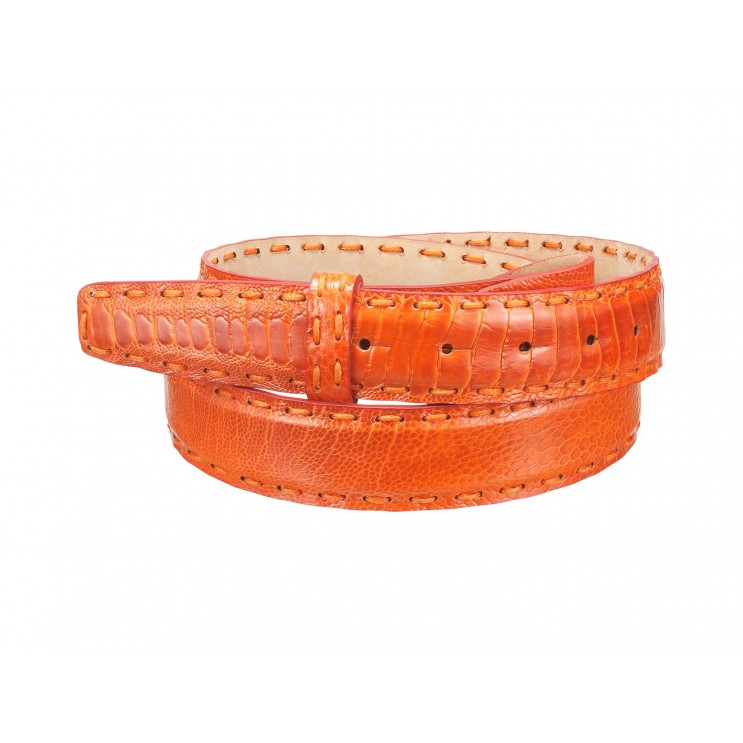 Ceinture en patte d'autruche