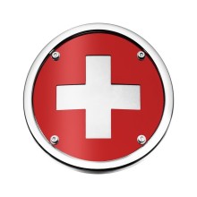 Boucle de ceinture Ronde Croix Suisse Boucles de ceintures