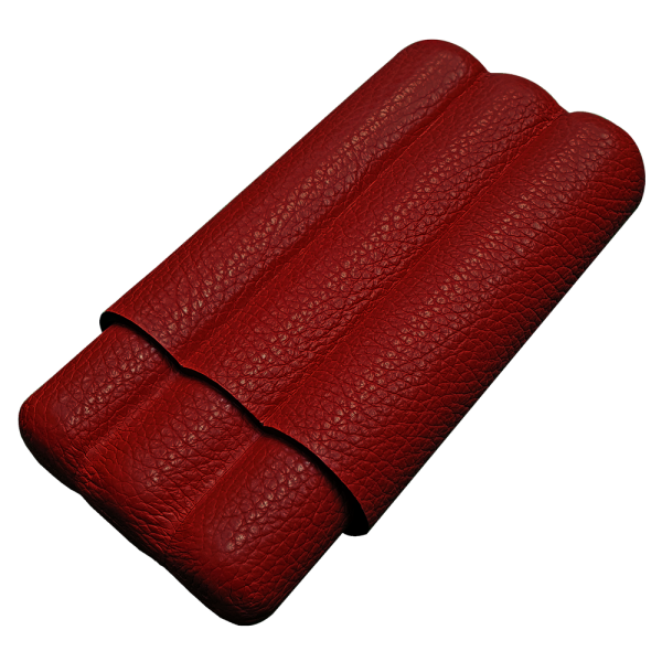 Etui - Tube à cigare pour trois cigares en cuir - couleur à choix sur commande Accueil Etui - Tube à cigare pour trois cigares en cuir - couleur à choix sur commande Accueil