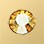 Or jaune avec Swarovski Golden