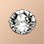 Or rose avec Swarovski Cry Diamant